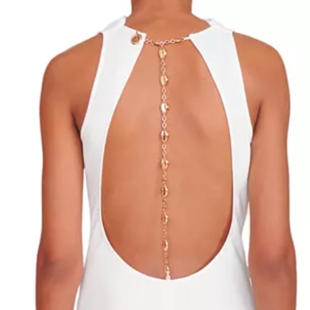 STAUD
Shannon Chain Embellished Gown